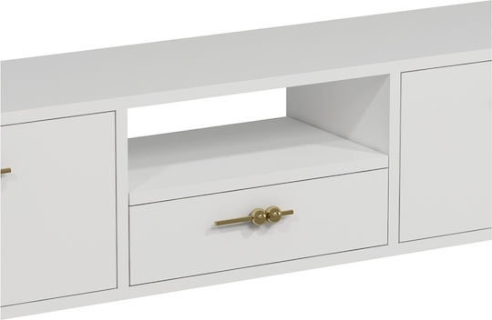 Έπιπλο TV Επιδαπέδιο Συνθετικό Ξύλο 140x30x30εκ. Έπιπλο TV Επιδαπέδιο Συνθετικό Ξύλο 140x30x30εκ.