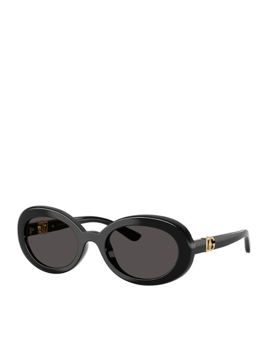 Dolce & Gabbana Oval Kids Sunglasses Black