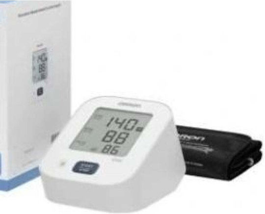 Digital Arm Blood Pressure Monitor White Omron M2+ Hem-7188-le