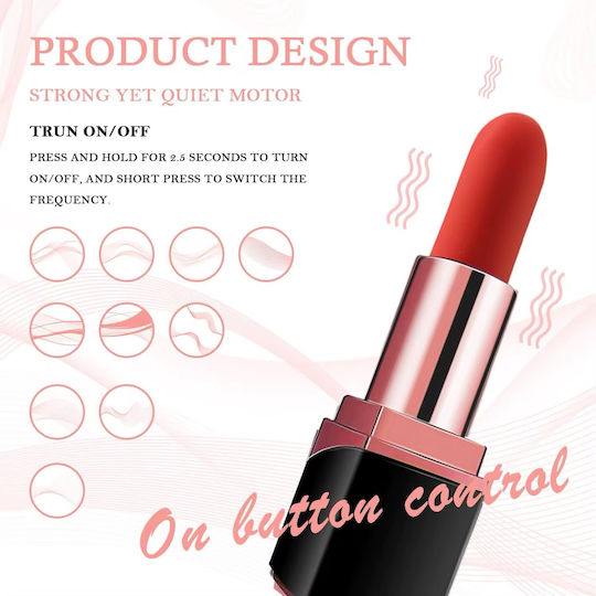 Dream Toys Vibrating Lipstick Vibrator Black