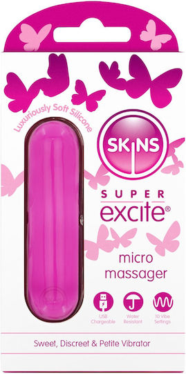 Skins Δονητής Bullet Ροζ
