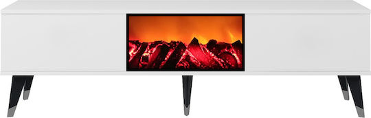 Έπιπλο TV Επιδαπέδιο Συνθετικό Ξύλο 150x30x46εκ. Έπιπλο TV Επιδαπέδιο Συνθετικό Ξύλο 150x30x46εκ.