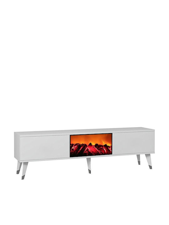 Έπιπλο Τηλεόρασης Μπλε Μ150xΠ30xΥ46cm