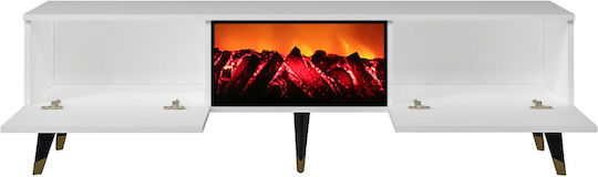 Stand TV Albastru L150xA30xÎ46cm