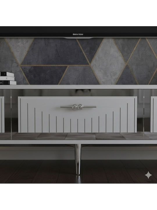 Gold TV Stand L180xD30xH41cm
