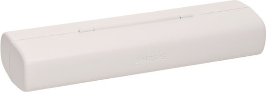 Philips Sonicare Periuță de dinți electrică cu Senzor de Presiune și Husă de Călătorie Albă