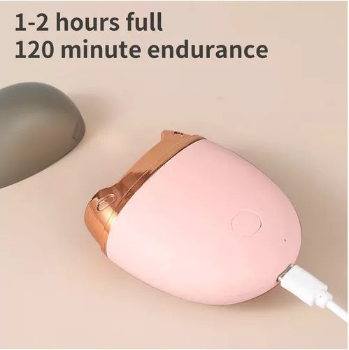 Elektrischer Nagelknipser Zola USB Aufladung Kunststoff 8,5x6 cm Rosa