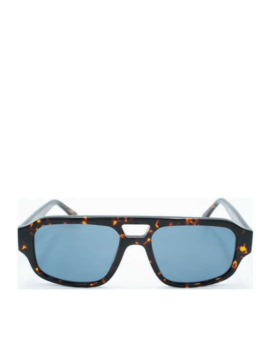 The Glass of Brixton Unisex Sunglasses with Brown Tartaruga Horn-Rimmed Frame BS279 16