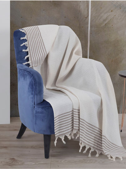 SteweHome Πολυθρόνας Π150xΜ180cm Εκρού SteweHome Πολυθρόνας Π150xΜ180cm Εκρού