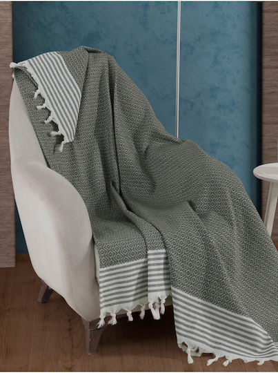 SteweHome Πολυθρόνας Π150xΜ180cm Χακί SteweHome Πολυθρόνας Π150xΜ180cm Χακί