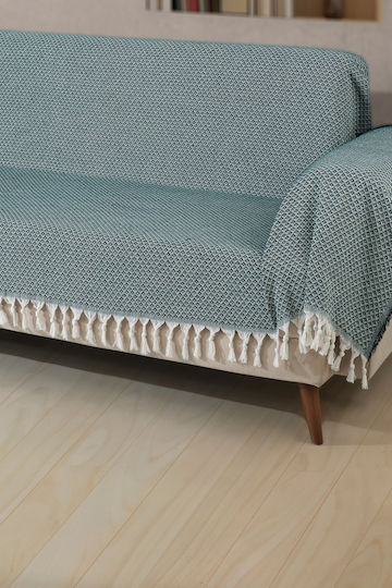 SteweHome Τριθέσιου Καναπέ Π180xΜ300cm Πετρόλ SteweHome Τριθέσιου Καναπέ Π180xΜ300cm Πετρόλ