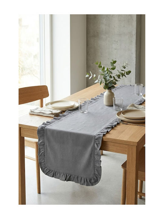 SteweHome Τραπεζομάντηλο Καφέ 150x50εκ.