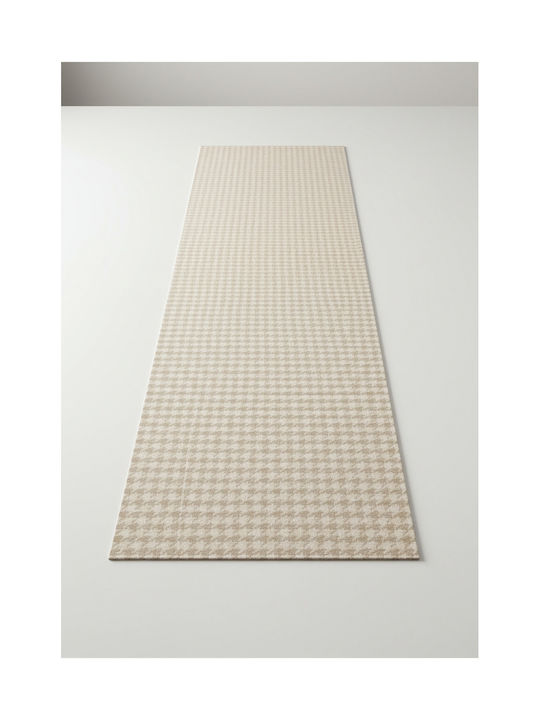SteweHome Runner Bumbac Negru Alb 150x50 cm