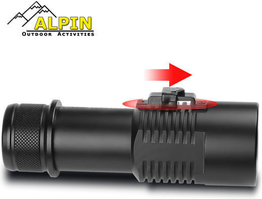 Alpin Φακός LED με Μέγιστη Φωτεινότητα 1600lm
