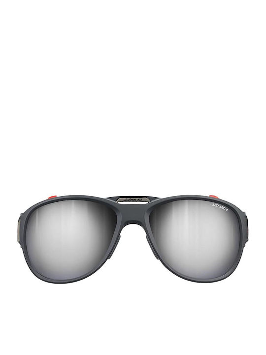 Julbo 2.0 Unisex Sunglasses with Gray Frame and Black Lenses