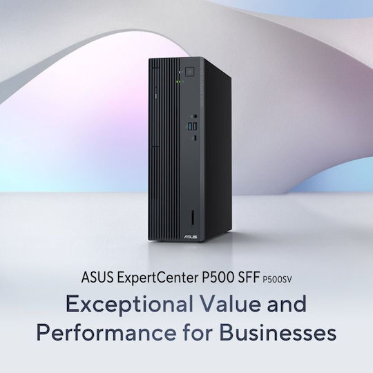 Asus ExpertCenter P500 SFF SFF Настолен Компютър (5-210H/16GB DDR5/512GB SSD/W11 Pro)