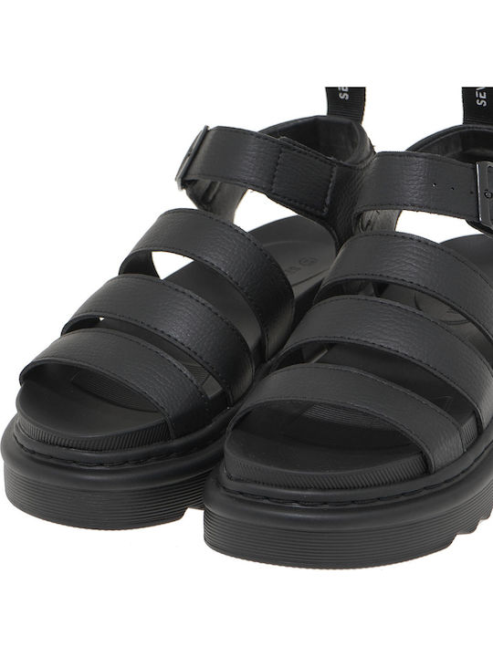 Sandale Damă Flatforme Aurii