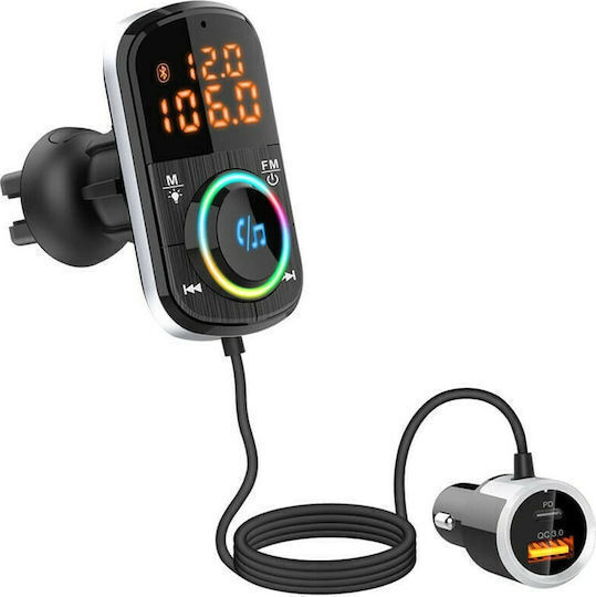 SPV FM Transmitter Car with Bluetooth USB