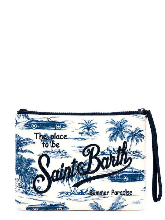 Mc2 Saint Barth Aline Beach Car Toile 1061 Козметичен Несесер Дамски Екрю Син Alin001-01078l Mc2 Saint Barth Aline Beach Car Toile 1061 Козметичен Несесер Дамски Екрю Син Alin001-01078l