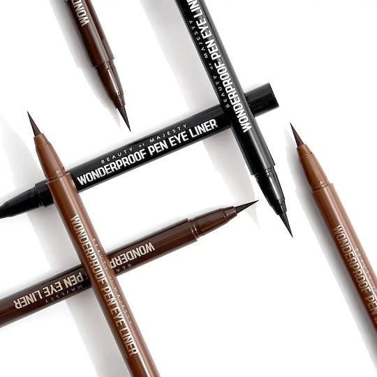 Bom Wasserdichtes Augenkonturenstift Eye Liner #02 Wonder Braun 2gr