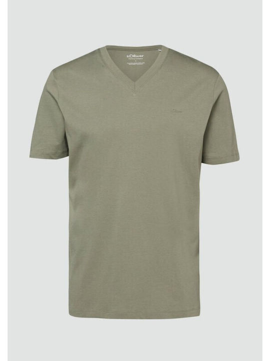 Herrenblusen T-Shirt Olive
