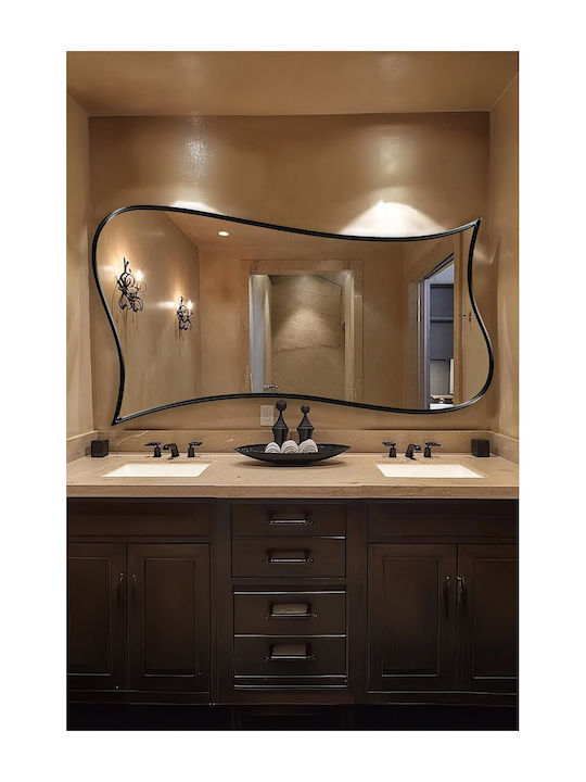 SteweHome SteweHome Badezimmerspiegel 69x127cm Gold