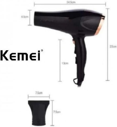 Kemei Profesional Uscător de Păr cu Difuzor 1400W