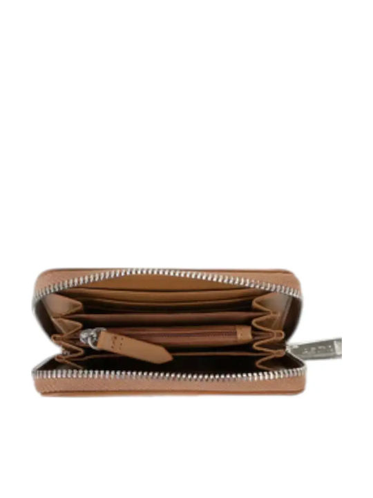 Large Women's Wallet Tabac Brown