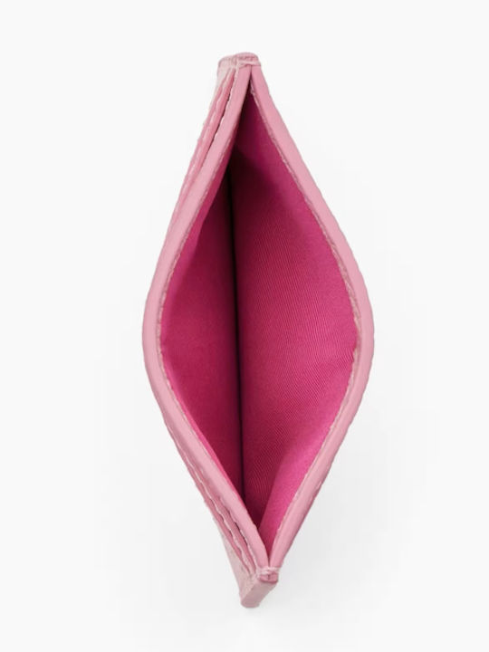 Leather Women's Wallet For Cards Pink