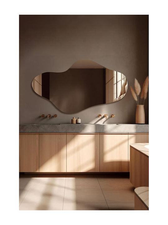 SteweHome Bathroom Mirror Led 30x60cm Yellow