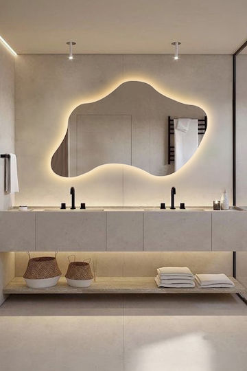 SteweHome STE-021142-V42271-129840 Καθρέπτης Led 80x140cm Κίτρινο SteweHome STE-021142-V42271-129840 Καθρέπτης Led 80x140cm Κίτρινο