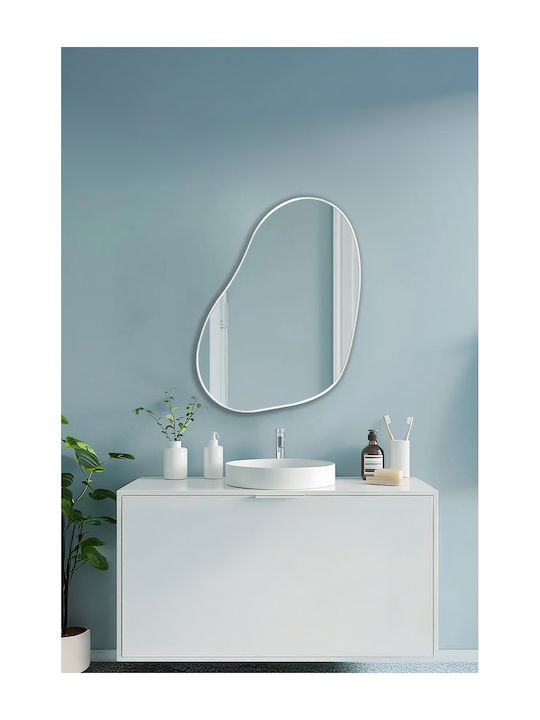 SteweHome Огледало За Баня От MDF 90x120cm Бронзово