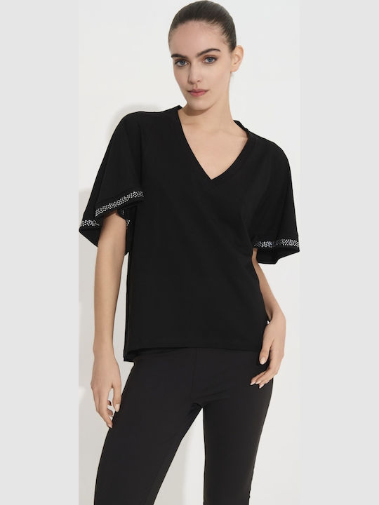 Women's Black Blouse