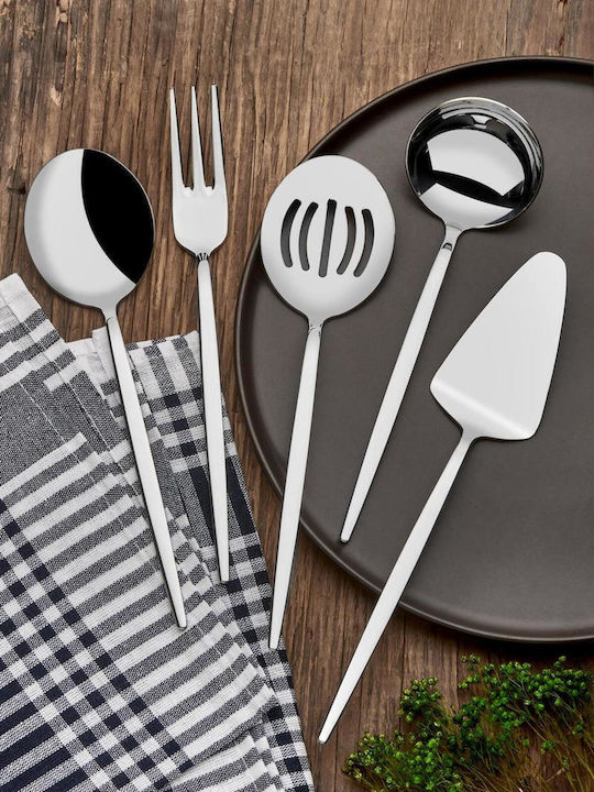 SteweHome Cutlery Set Stainless Steel Silver 5 Pieces