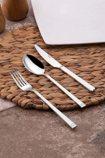 SteweHome Set de Tacâmuri Inoxidabile Bej 84 Bucăți