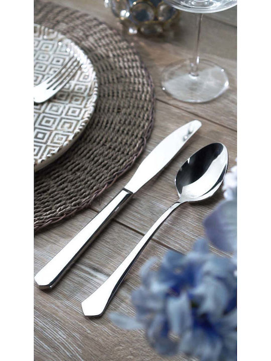 SteweHome Cutlery Set Stainless Steel Silver 60 Pieces