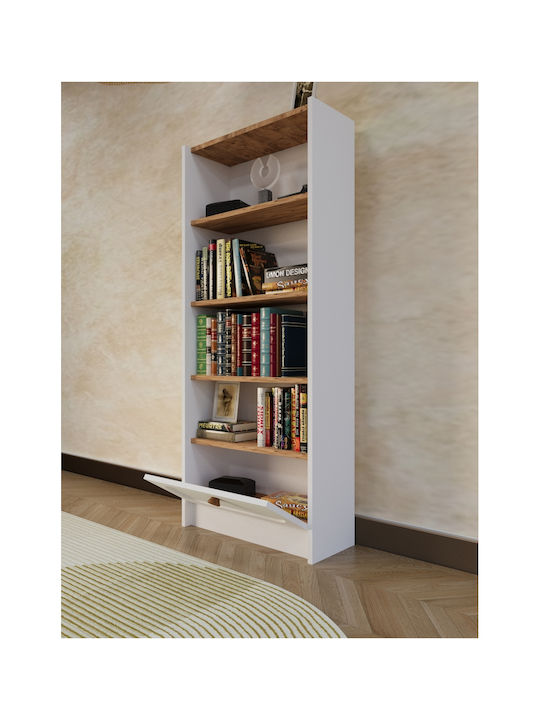 Βιβλιοθήκη Μπεζ 65x22x150εκ.