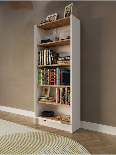 Bibliotecă Bej 60x22x151 cm
