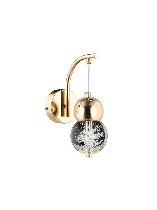 SteweHome Lampa de Perete Modernă cu Soclu E27 Aurie