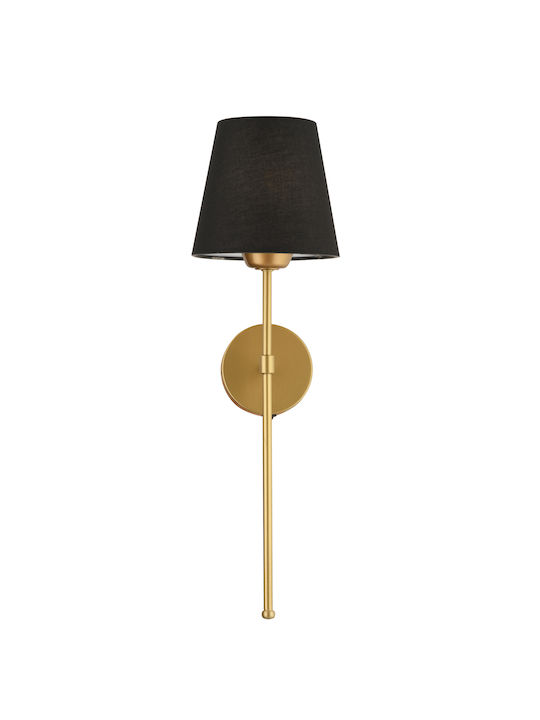 SteweHome Modern Wall Lamp with E27 Socket Yellow