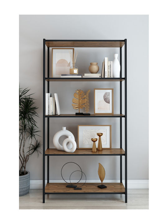 Beige Bookcase 50x24x150cm