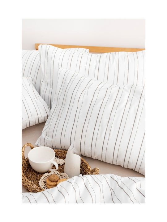 SteweHome Set White Pillowcases 50x70cm
