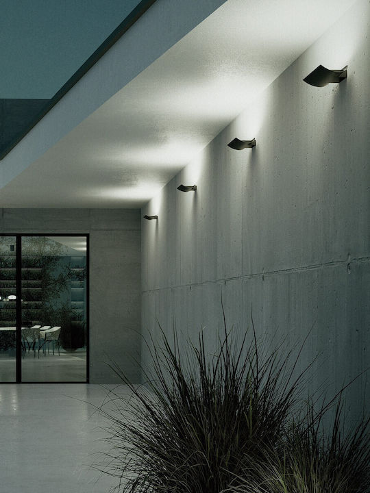 VK Lighting Wall-Mounted Outdoor LED Lighting IP65 10W With Warm White Light