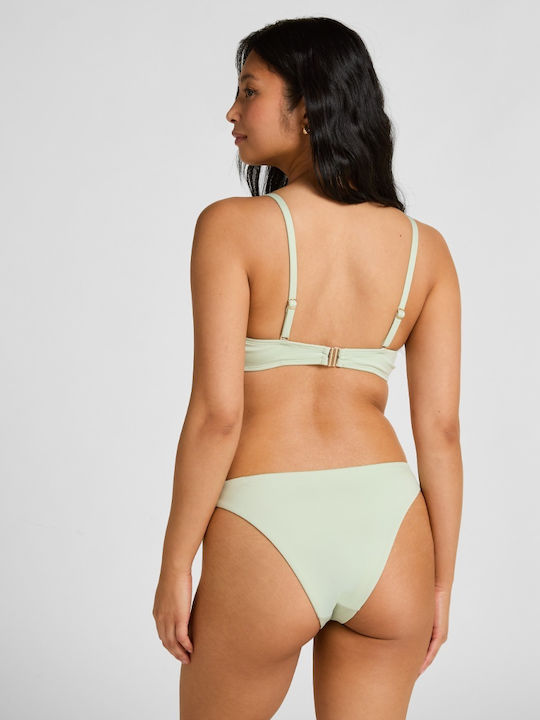 Strapless Bikini Top Green