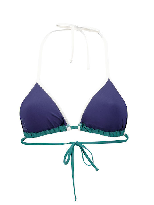 Top Triunghi Auriu Bikini