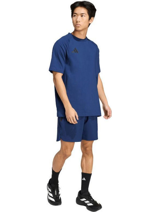 Pantaloni scurți sport pentru bărbați Regular Fit Albastru Marin