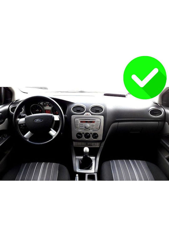 Carmedia Car Audio System for Ford Focus 2005-2012 with A/C Bluetooth USB WiFi GPS Apple CarPlay Android Auto with 9" Touch Screen