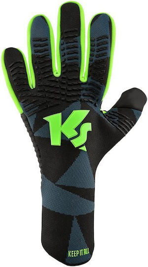 KEEPERsport Γάντια Τερματοφύλακα Ενηλίκων Μαύρα