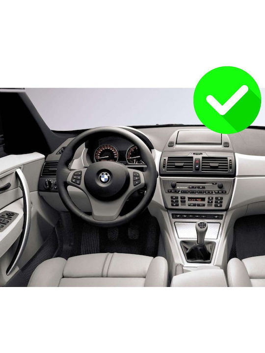 Carmedia Ηχοσύστημα Αυτοκινήτου για BMW X3 (E83) 2003-2010 (Bluetooth/USB/WiFi/GPS/Apple-Carplay/Android-Auto) με Οθόνη Αφής 9"