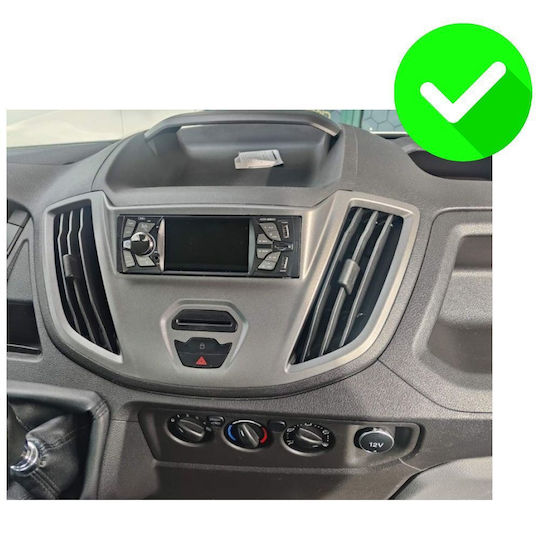 Carmedia Auto-Audiosystem Für Ford Transit 2014-2020 Mit Touchscreen 9" Bluetooth USB Eingebautes Wi-Fi GPS Apple CarPlay Android Auto